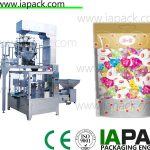 zipper pouch packing machinery stand-up zipper pouch rotary packing machine សំរាប់ស្ករគ្រាប់